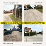 Cmentarna, Ogrodowa, Wesoła i Nowoprojektowana w Piątnicy zostaną gruntownie zmodernizowane | xlomza.pl