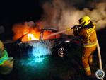 Pożar BMW | xlomza.pl