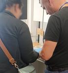 Złodziejka czekała na policjantów