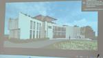 Mediateka z tarasem i balonem