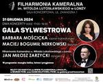 Dwie Gale Sylwestrowe w Filharmonii Kameralnej w Łomży | xlomza.pl