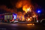 Nocy pożar przy Piłsudskiego