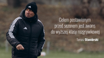 Rozmowa z trenerem Tomaszem Staniórskim - Łomżyński Klub Sportowy