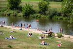 Plaża nad Narwią jeszcze czynna